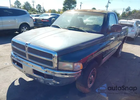 2000 Dodge Ram 1500 St from USA, damaged, VIN 1B7HC16Y9YS590308